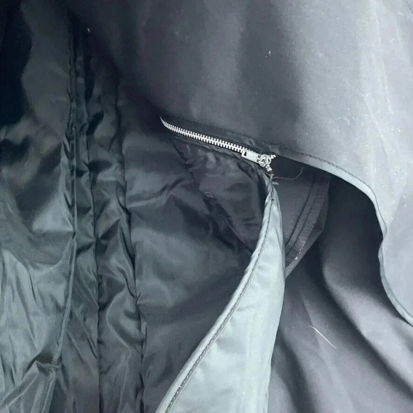 Garrison Collection Trench Coat Jacket Mens 40L Black NWT c131 - Picture 8 of 12